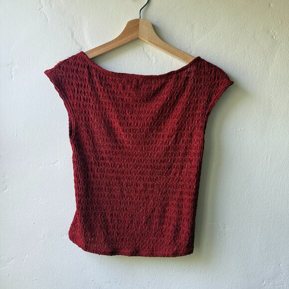 Reformation Tops - Reformation Darra Knit Top Red - Size S